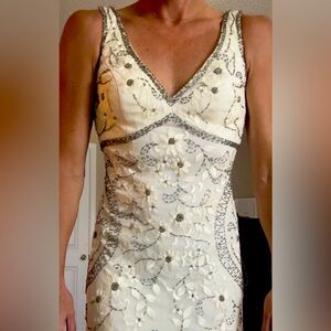 Sue Wong Nocturne long beaded gown. Size 4.